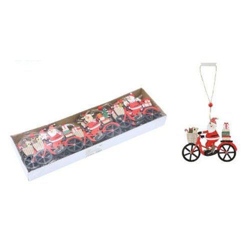 PAPA NOEL EN BICICLETA por mayor - Navidad por mayor