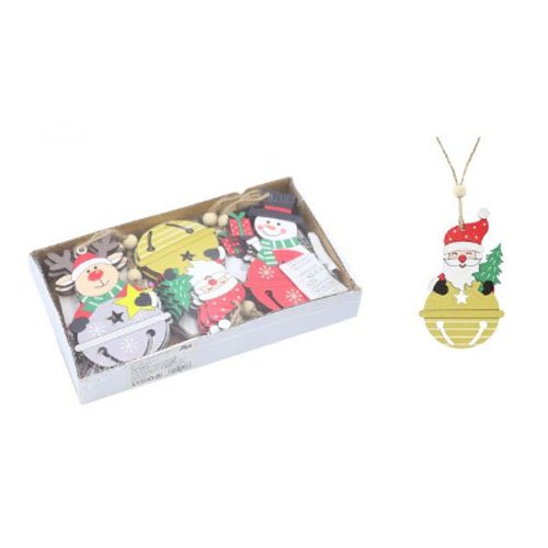 FIGURAS NAVIDEÑAS EN CASCABEL por mayor - Navidad por mayor