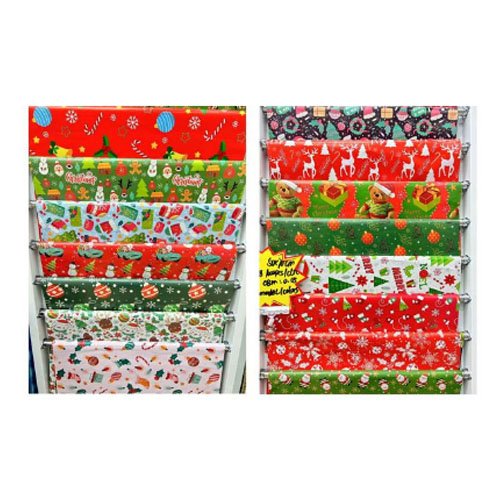 PAPEL DE REGALO NAVIDEÑO por mayor - Navidad por mayor