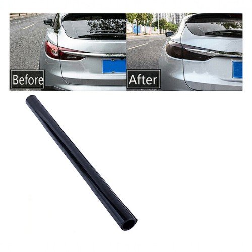 Papel Vinilo Para Foco De Auto, Carsun, Color Negro Humo, Medida 1Metro X 30Cm. por mayor Electrónica por mayor