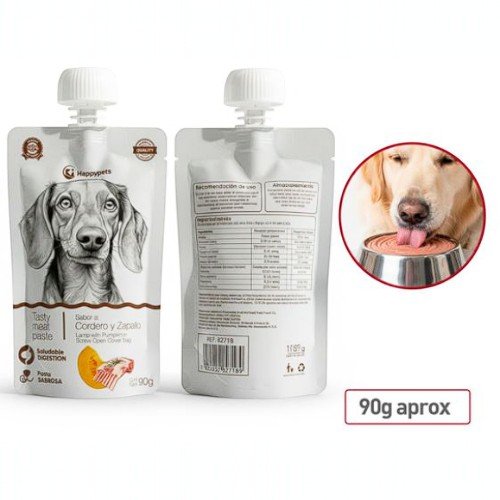 PASTA LIQ. PERRO SABOR CORDERO Y ZAPALLO por mayor - Mascotas por mayor