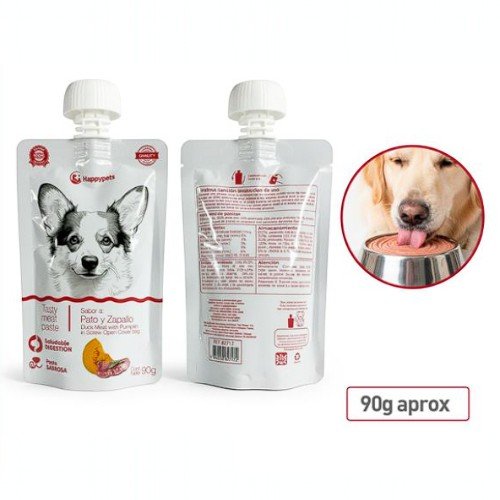PASTA LIQ. PERRO SABOR PATO Y ZAPALLO por mayor - Mascotas por mayor