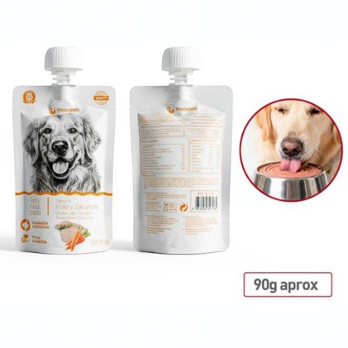 PASTA LIQ. PERRO SABOR POLLO Y ZANAHORIA  por mayor - Mascotas por mayor