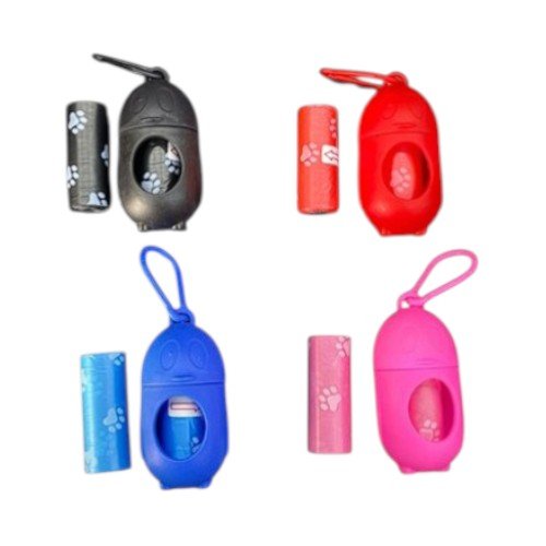 Pinguino + 2 rollos de bolsas de basura impresas  por mayor - Mascotas por mayor