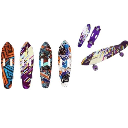 Patineta Skateboard Estampada con Soporte de Aluminio, Ruedas Flash y Doble Agarre por mayor - Hogar por mayor