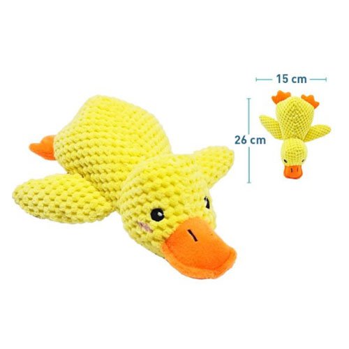 PATO AMARILLO DE PELUCHE por mayor - Mascotas por mayor