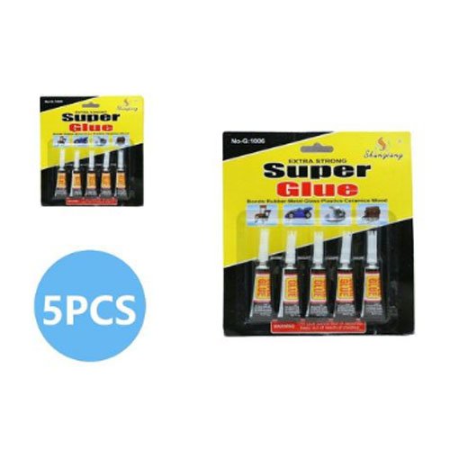 Pegamento super glue - 5 PZA - Compras Aqui