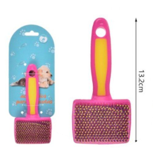Peine de Masaje para Mascotas de 13.2 cm con Cerdas de Punta Suave y Mango Ergonómico por mayor - Mascotas por mayor