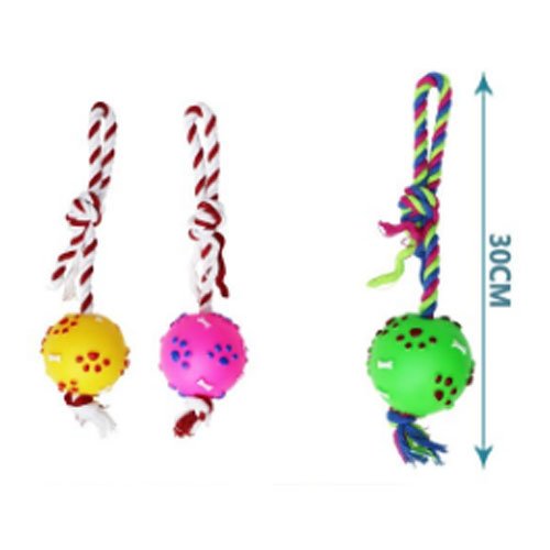 PELOTA CON CUERDA por mayor Mascotas por mayor