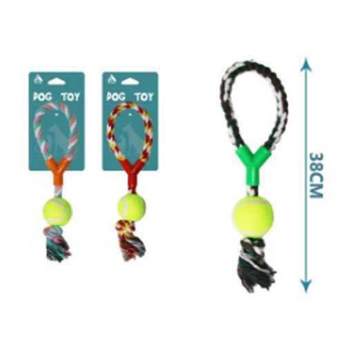 PELOTA DE TENIS CON CUERDA por mayor Mascotas por mayor