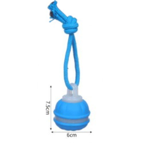 Pelota Interactiva Inteligente con Cuerda de Tracción y Textura Antideslizante para Mascotas por mayor Mascotas por mayor