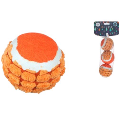 Pelota para Mascotas con Textura Rugosa de Alta Adherencia y Diseño Bicolor por mayor Mascotas por mayor