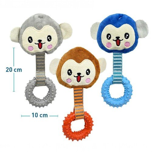 PELUCHE CABEZA DE MONO por mayor - Mascotas por mayor