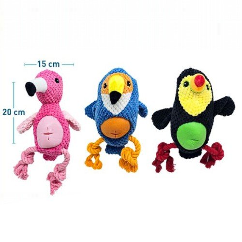 PELUCHE DE LORO por mayor - Mascotas por mayor