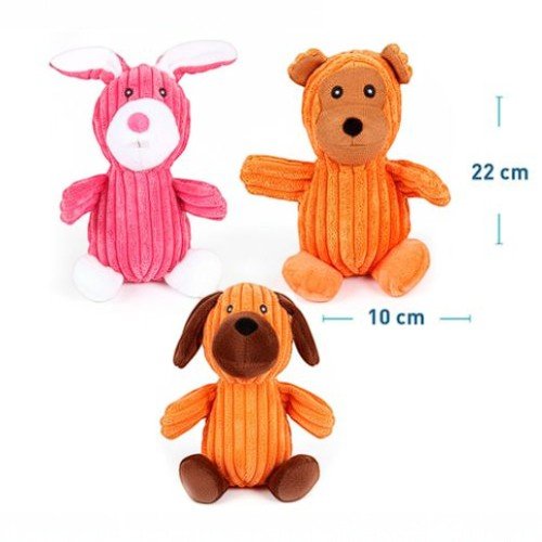 Peluche de mono, perro, conejo por mayor - Mascotas por mayor