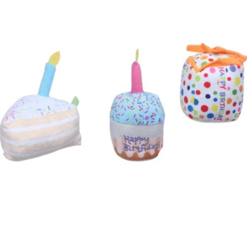Peluches para Mascotas con Diseños de Tarta y Regalo de Cumpleaños por mayor - Mascotas por mayor