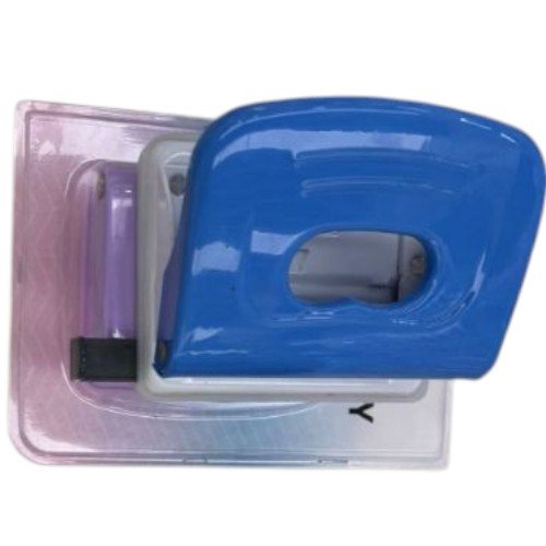 Perforadora Metálica de Dos Agujeros con Guía de Papel Ajustable por mayor - Útiles Escolares por mayor