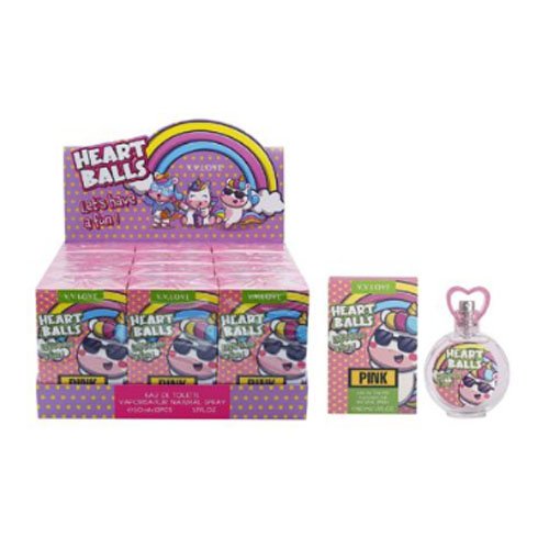 PERFUME HEART BALLS PINK por mayor - Perfumes por mayor