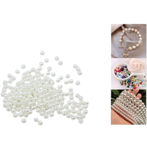 Perlas Plásticas Redondas de 10mm por mayor Belleza por mayor