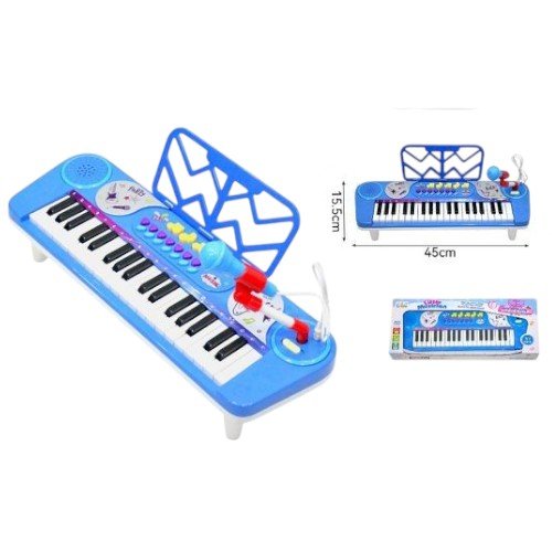 Piano Electrónico Musical de 37 Teclas con Micrófono y Soporte de Partituras 15.5 x 45cm por mayor en Chile