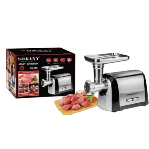 Picadora/molinillo de carne eléctrica sokany sk-088 - 1PZA - Compras Aqui
