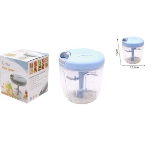 Picador de Verduras Manual a Cuerda de Gran Capacidad con 5 Cuchillas de Acero Inoxidable por mayor Hogar por mayor