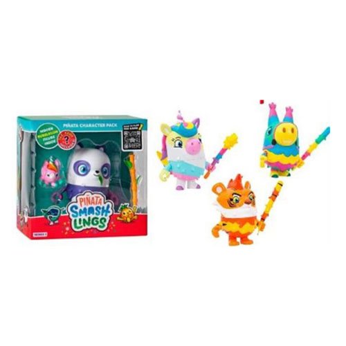 PIÑATA PIA ATA SMASHLINGS por mayor - Jugueteria por mayor