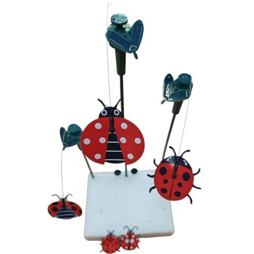 Pincho Solar Decorativo de Escarabajo con Movimiento para Jardín y Macetas por mayor Jardinería por mayor