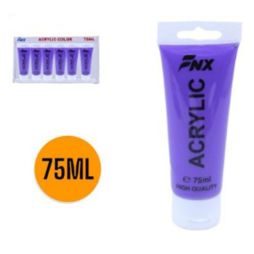 PINTURA ACRILICA VIOLETA por mayor Útiles Escolares por mayor