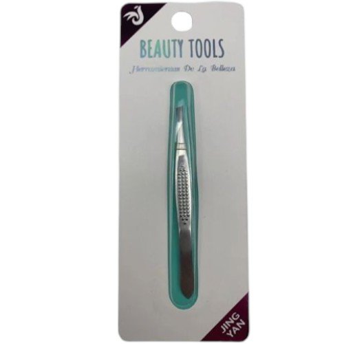 Pinza para Cejas de Punta Inclinada con Acabado de Espejo por mayor Belleza por mayor