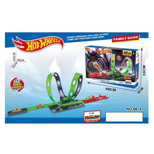 PISTA HOT WHEELS ARAÑA por mayor Jugueteria por mayor