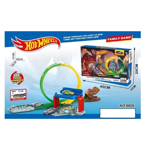 PISTA HOT WHEELS TIRANOSARIO por mayor Jugueteria por mayor