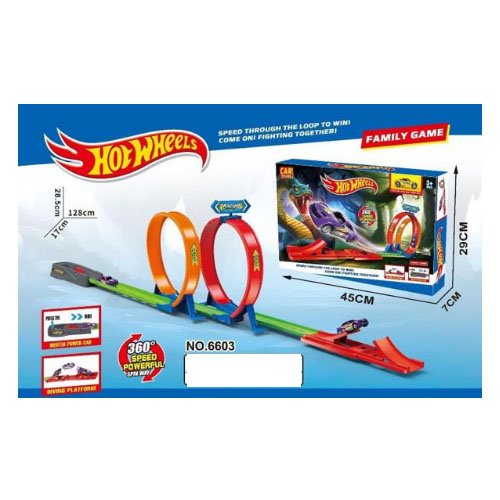PISTA HOT WHEELS VIVORA por mayor Jugueteria por mayor