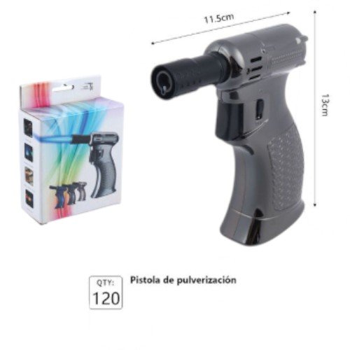 Pistola de Pulverización Térmica Profesional 802 con Llama de Precisión y Diseño Ergonómico 11.5cm x 13cm por mayor en Chile