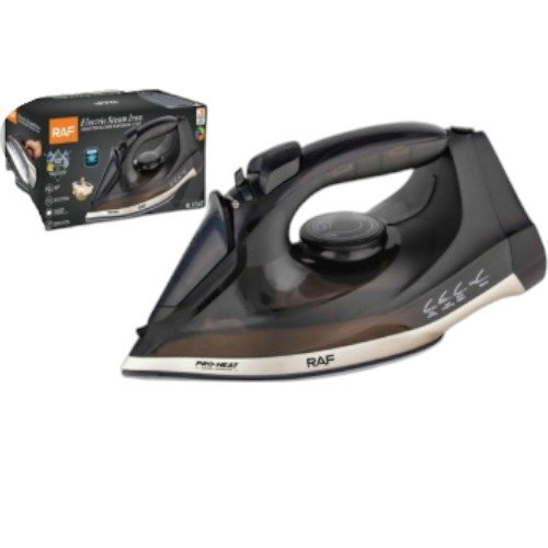 Plancha de Vapor Eléctrica de 1600W con Suela de Cerámica, Control de Termostato y Función de Autolimpieza por mayor - Electrónica por mayor