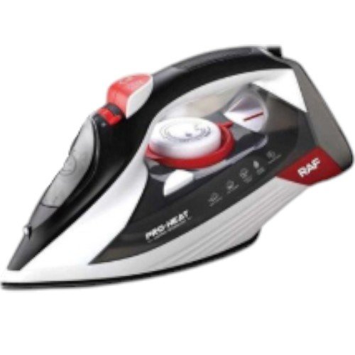 Plancha de Vapor Eléctrica RAF de 2600W con Suela Cerámica y Vapor Vertical por mayor - Electrónica por mayor