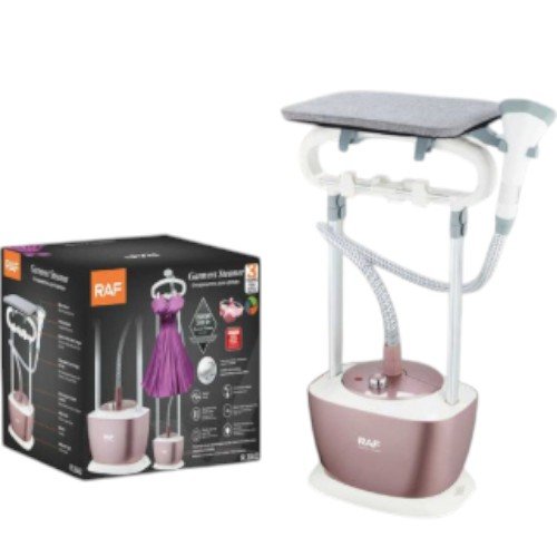 Plancha de Vapor Vertical de Pie RAF 2000W con Tabla de Planchado y Doble Poste por mayor - Electrónica por mayor