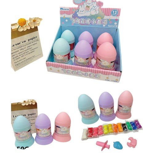 Plasticina en Recipiente Tipo Ovni por mayor - Jugueteria por mayor