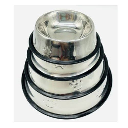 PLATO ACERO INOXIDABLE por mayor - Mascotas por mayor