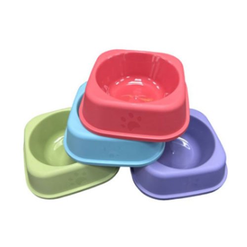 PLATO CUADRADO MEDIANO por mayor - Mascotas por mayor