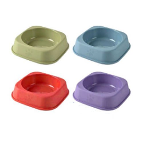 PLATO CUADRADO MEDIANO por mayor - Mascotas por mayor