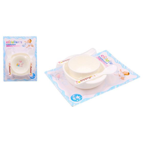 PLATO DE PLASTICO+CUBIERTOS por mayor - Hogar por mayor