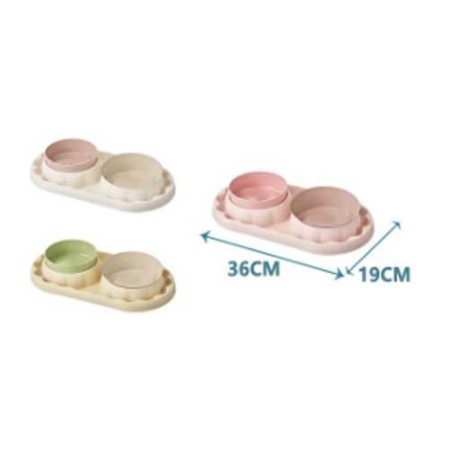 PLATO DOBLE ANTIGOTEO por mayor - Mascotas por mayor