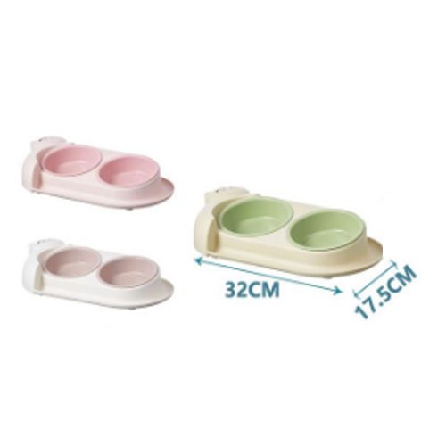 PLATO DOBLE INCLINADO por mayor - Mascotas por mayor