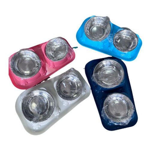 PLATO DOBLE KITTY por mayor Mascotas por mayor