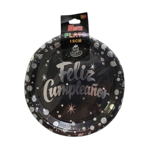 PLATO FELIZ CUMPLEAÑOS 7 PULGADAS por mayor en Chile