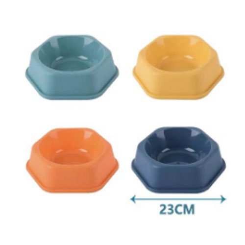 PLATO HEXAGONAL GRANDE por mayor - Mascotas por mayor