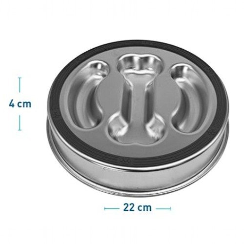 PLATO INOXIDABLE  por mayor - Mascotas por mayor