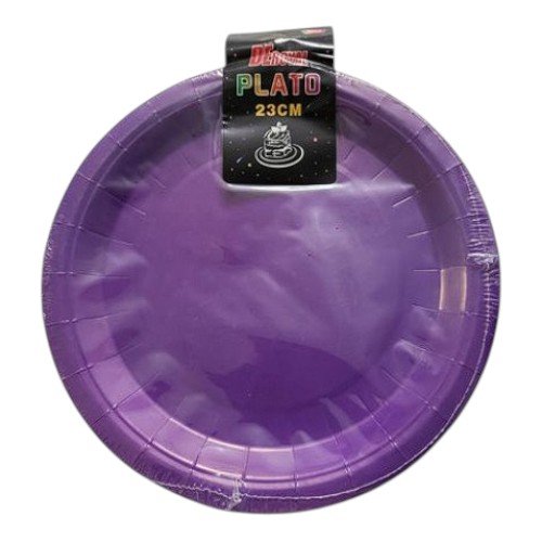PLATO MORADO 9 PULGADAS por mayor en Chile