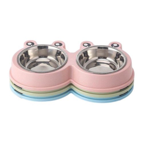 PLATO PARA MASCOTAS DOBLE por mayor - Mascotas por mayor